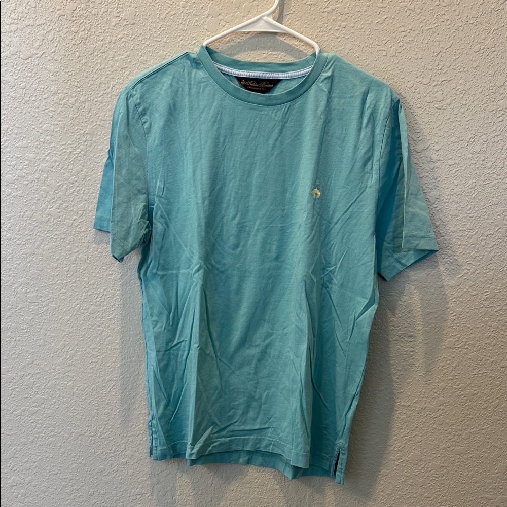 Brooks Brothers Light Blue Short Sleeve Tee